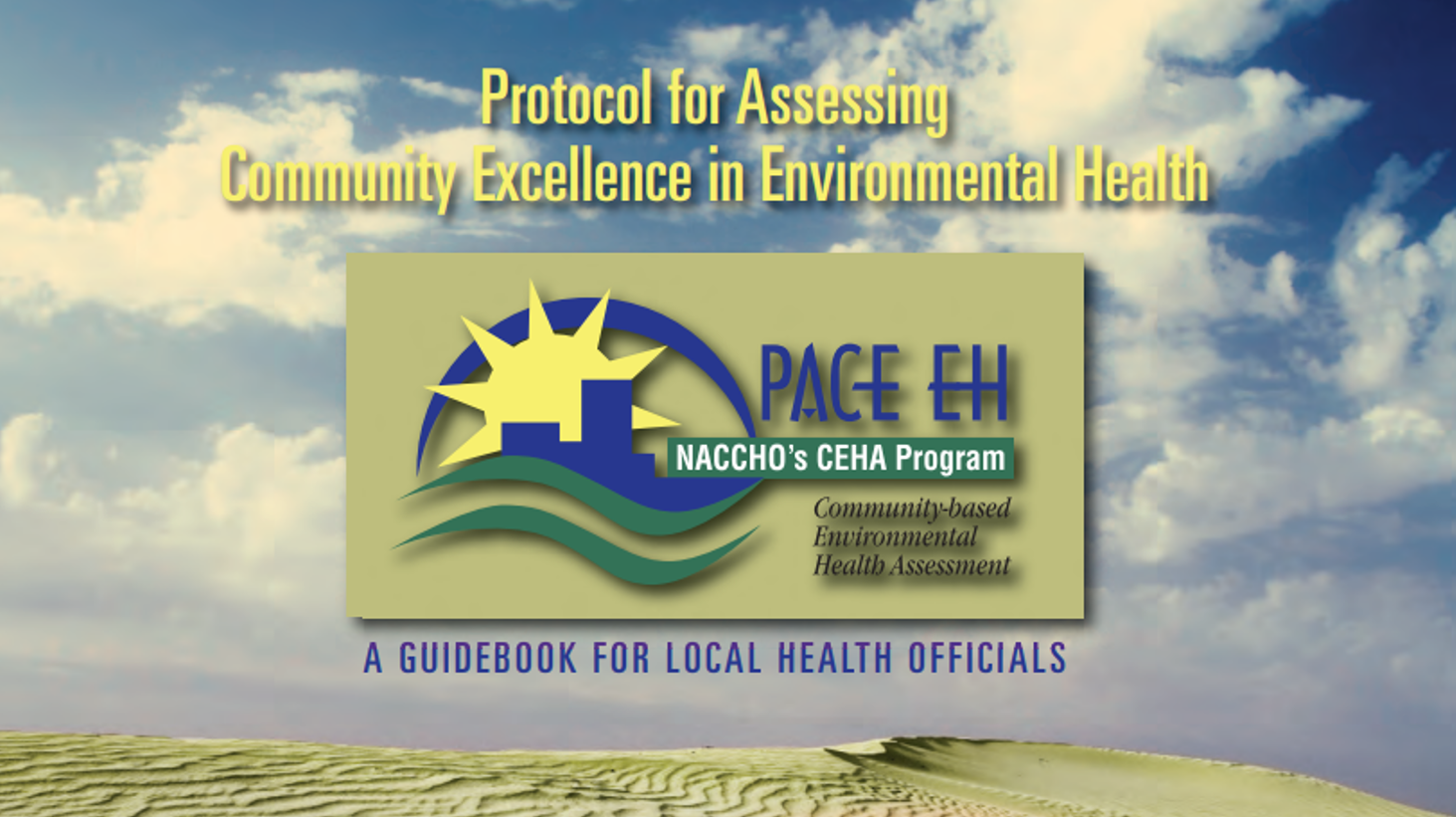 PACE EH logo and cover page