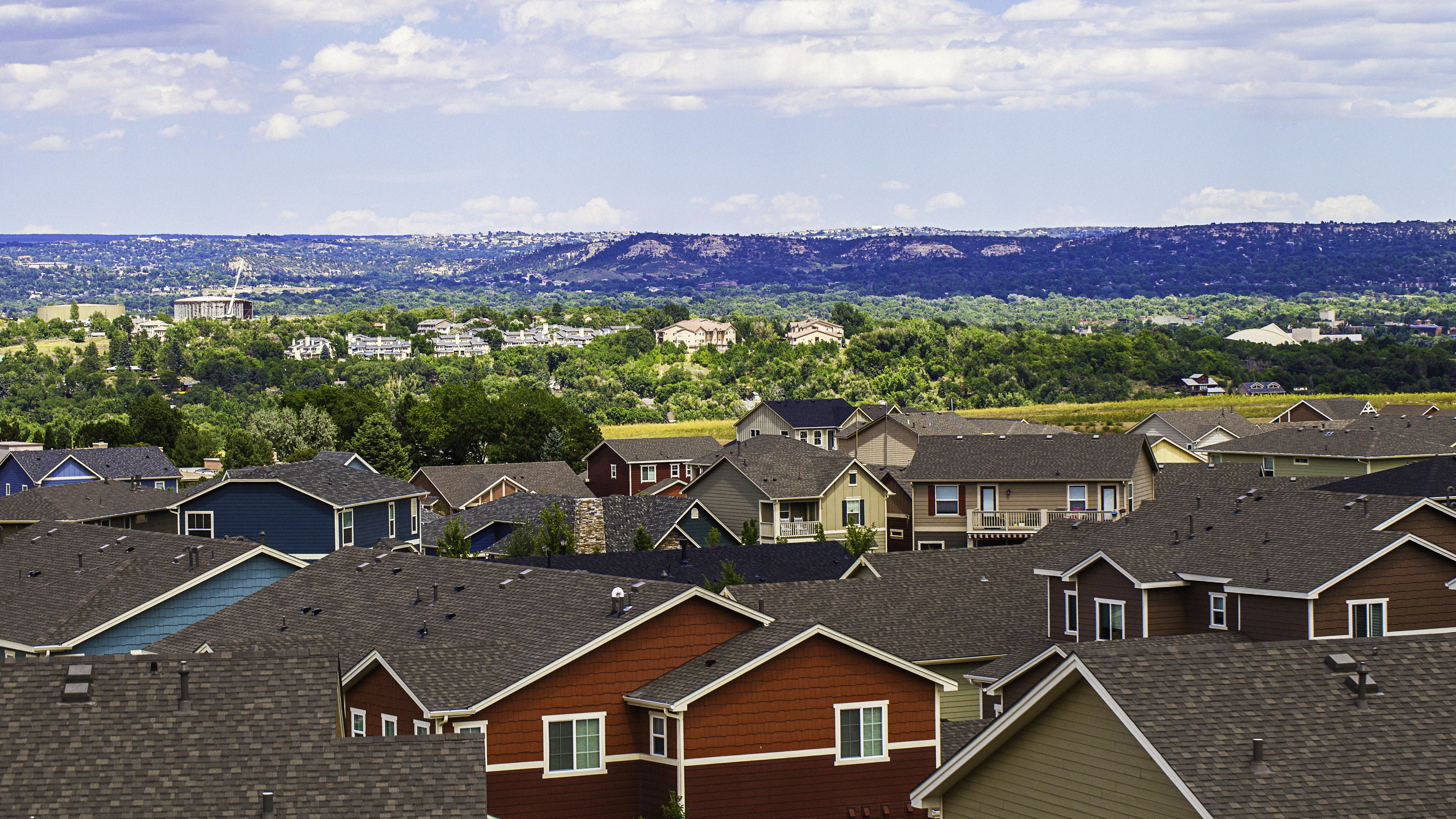 El Paso County near Peterson Air Force Base