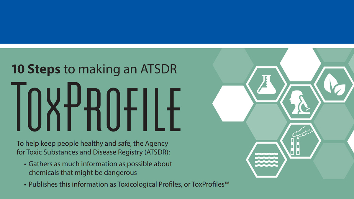 ATSDR's 10 step process for creating ToxProfiles.